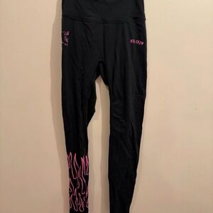 Black and Pink Leggings